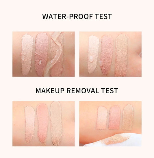 Mandotos high coverage concealer and BB cream for face, featuring anti-dark circle, freckles, long-lasting waterproof foundation.