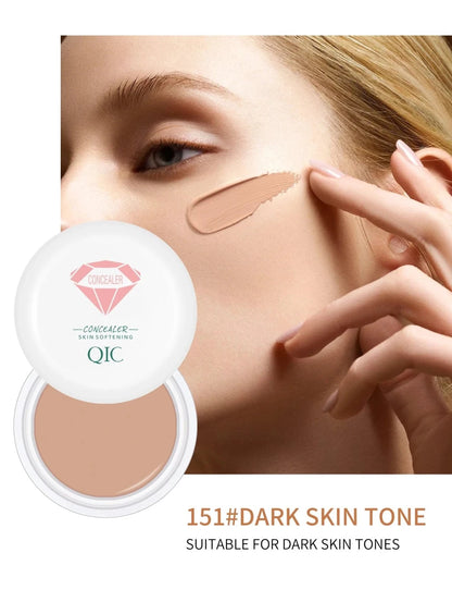 Mandotos high coverage concealer and waterproof foundation with BB cream for face makeup, covering dark circles and freckles.