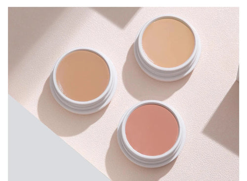 Mandotos high coverage concealer and BB cream for face makeup, showing a smooth, flawless finish with waterproof, long-lasting formula.