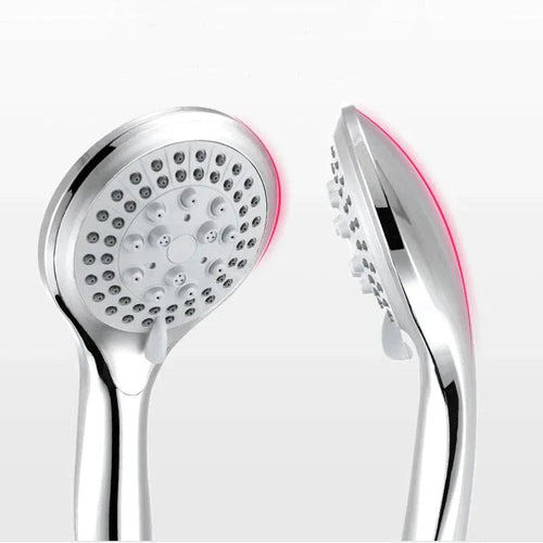 Mandotos high-pressure handheld shower with 5 modes and flexible hose, designed for versatile and powerful water flow.