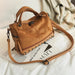 High-quality big casual tote shoulder bag for women by MANDOTOS, soft fabric with spacious design and sturdy handles.