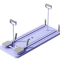 Mandotos household abdominal wheel fitness board for core strengthening and abdominal workouts, with ergonomic handles and sturdy design.