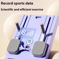 Mandotos household abdominal wheel fitness board for core strengthening and exercise at home, with ergonomic handles and durable design.
