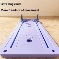 Mandotos household abdominal wheel fitness board for core strengthening and exercise, with black handle grips and roller wheel.