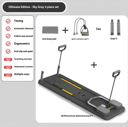 Mandotos household abdominal wheel fitness board for core strengthening and abdominal workouts, featuring a durable design.