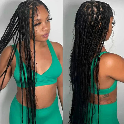 Mandotos 20-inch human hair braiding bundle in deep wave highlight P4/27, showcasing textured, multi-tone deep wave hair for styling.