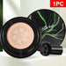 Mandotos HydraGlow Moisture Foundation in a compact bottle, showcasing its waterproof formula and suitability for all skin tones.