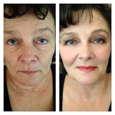 Mandotos HydraGlow Moisture Foundation, waterproof formula, suitable for all skin tones, with a smooth, glowing finish.