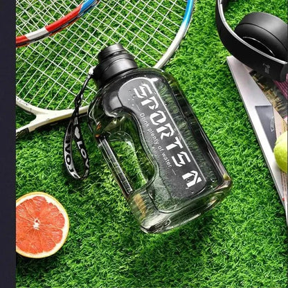 Mandotos HydroPro cycling water bottle, leakproof and lightweight, designed for gym workouts and staying hydrated during exercise.