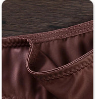 Mandotos Ice Silk women's low waist seamless lingerie underwear, quick-drying, breathable, skin-friendly briefs for women.