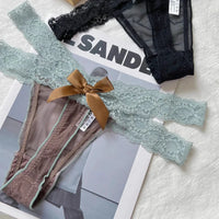 Mandotos Ice Silk women's low waist seamless underwear, quick-drying, breathable, skin-friendly lingerie briefs.