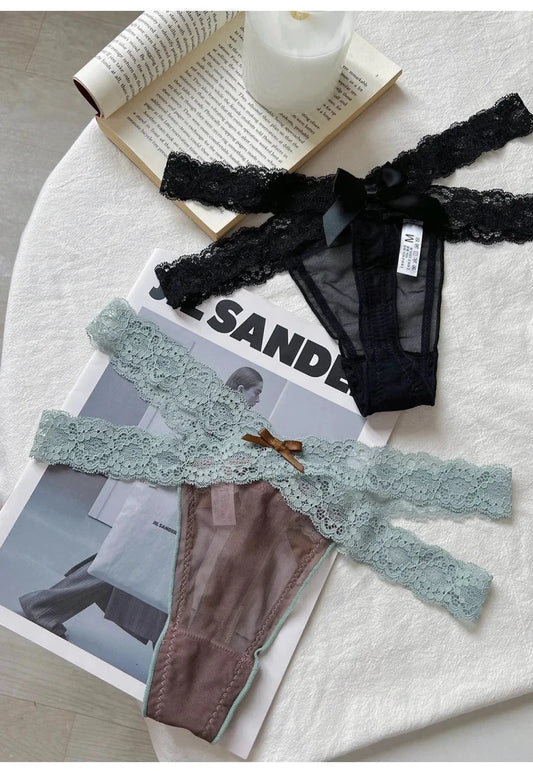 Mandotos Ice Silk women's low waist seamless lingerie panties, quick-drying, breathable, skin-friendly, and comfortable for everyday wear.