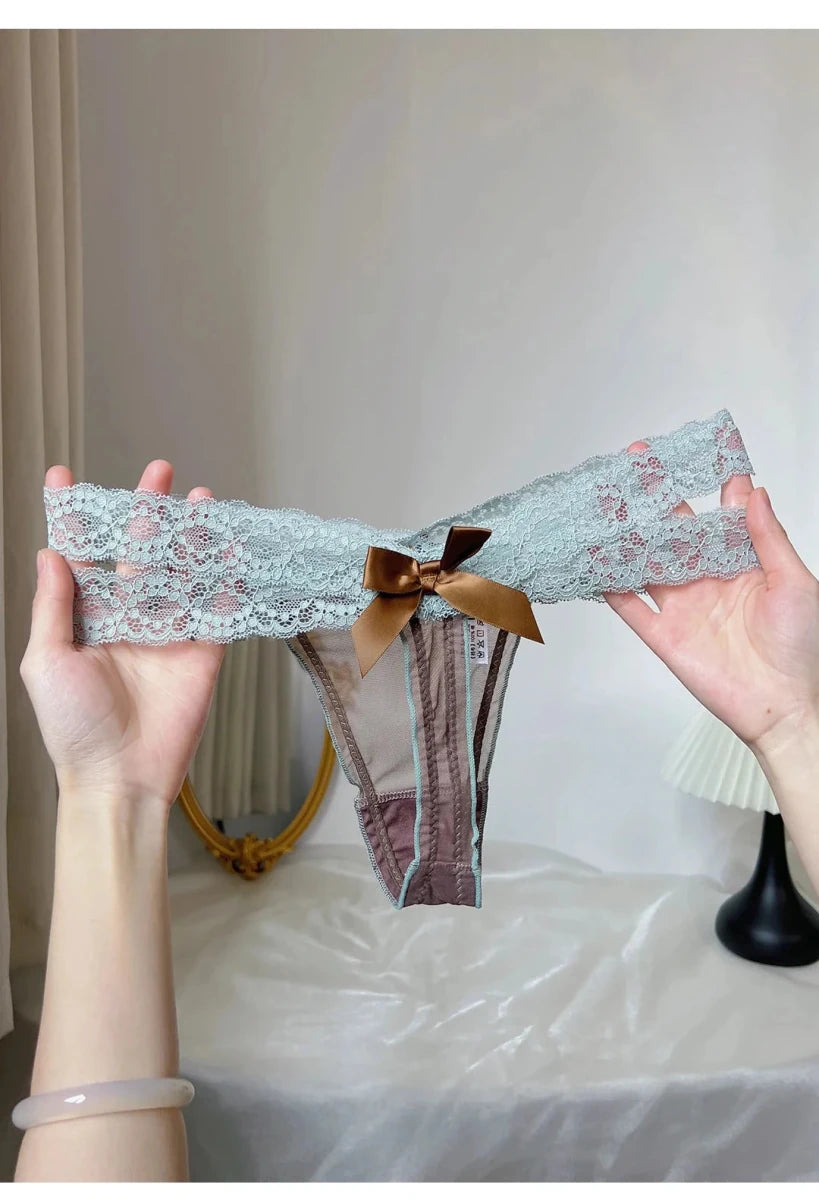 MANDOTOS Ice Silk panties for women, low waist, seamless, quick-drying, breathable, skin-friendly lingerie underwear.