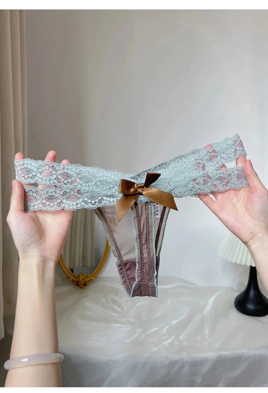 MANDOTOS Ice Silk panties for women, low waist, seamless, quick-drying, breathable, skin-friendly lingerie underwear.