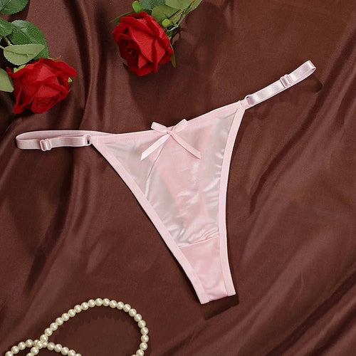 Mandotos Ice Silk women's low waist seamless breathable and quick-drying lingerie panties, skin-friendly and comfortable underwear.