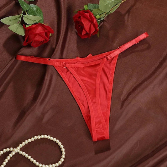 Mandotos Ice Silk women's low waist seamless panties, quick-drying, breathable, skin-friendly lingerie undergarments.