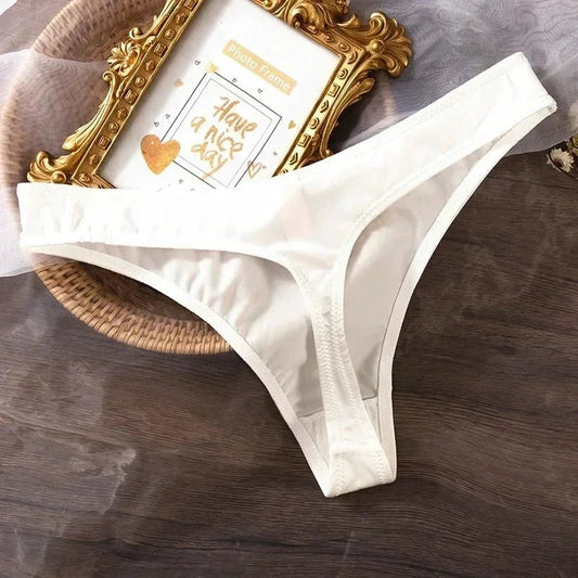 Mandotos Ice Silk women's low waist seamless panties, breathable and quick-drying lingerie underwear with skin-friendly fabric.