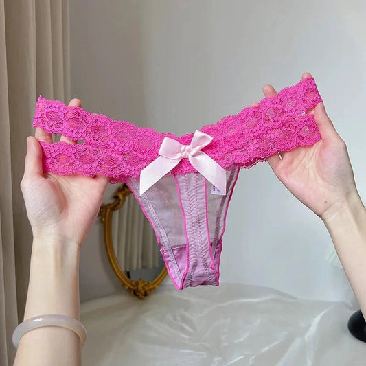 Mandotos ice silk women's low waist seamless panties, quick-drying, skin-friendly, breathable lingerie briefs.