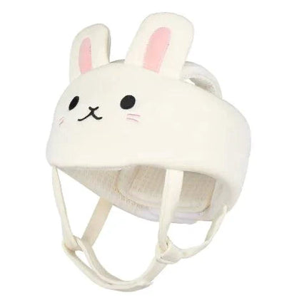 Mandotos infant safety mesh cap with breathable mesh fabric, designed to protect babies' heads from sun and scratches.