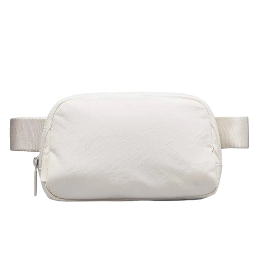 Mandotos International 1L breathable women's fanny pack for travel and outdoor activities, featuring adjustable strap and compact design.