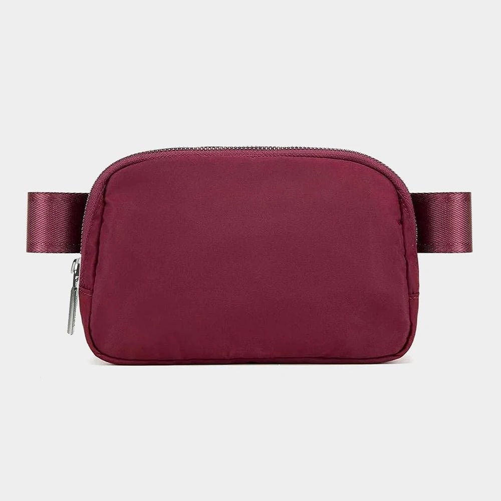 Breathable 1L USA Warehouse women’s fanny pack by MANDOTOS INTERNATIONAL, ideal for travel and outdoor activities.