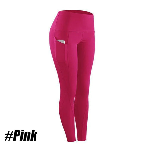 Plus size Mandotos yoga pants for women, high waist, solid fitness leggings with pockets, elastic gym tights, XXXL size, ideal for running.
