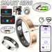 Mandotos 2025 Smart Ring for women and men, 6.3mm narrow band with heart rate, health, stress monitoring, waterproof, fashion sports ring.