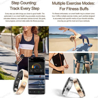Mandotos International 2025 Smart Ring for women and men, 6.3mm narrow design, waterproof health and stress monitoring ring.
