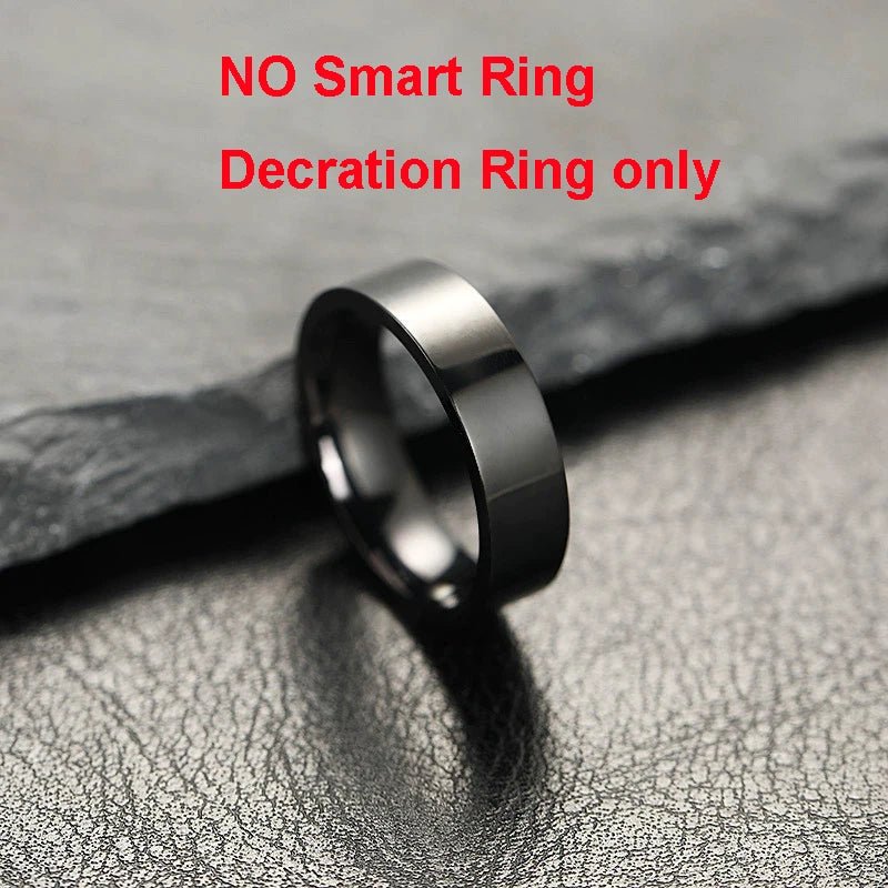 Mandotos International 2025 smart ring for women and men, 6.3mm narrow design, heart rate, health, stress monitoring, waterproof sports ring.