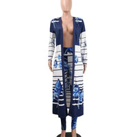 Mandotos International 2025 women's two-piece cardigan set, casual and sexy outfit, featuring a stylish cardigan and matching top.