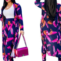 Mandotos International 2025 women's two-piece cardigan set featuring a casual, sexy style in a comfortable, trendy outfit.