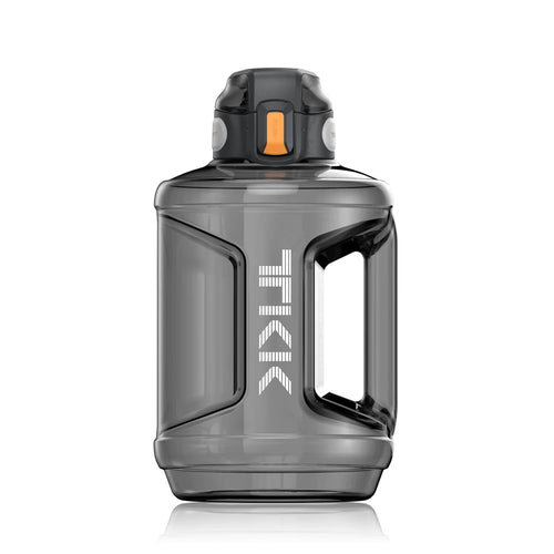 Mandotos International 2L BPA-free Tritan water bottle with custom logo and straw, designed for gym hydration and active use.
