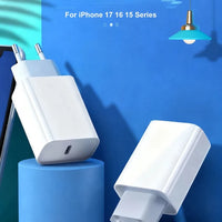 Mandotos International 40W PD fast charger for iPhone 11-16 Pro Max and iPad Air, USB-C port, quick charge technology