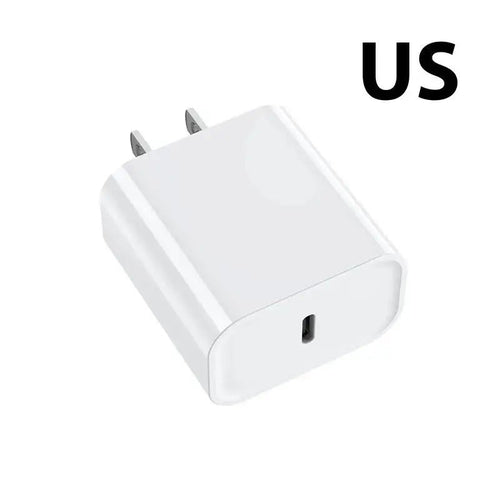 MANDOTOS 40W PD fast charger for iPhone 11-16 Pro Max and iPad Air, with USB-C port and quick charge technology.