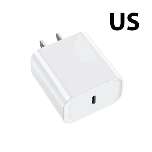MANDOTOS 40W PD fast charger for iPhone 11-16 Pro Max and iPad Air, with USB-C port and quick charge technology.