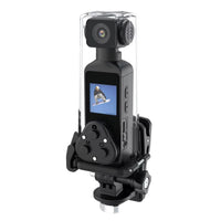 MANDOTOS INTERNATIONAL 4K Vlog Camera with 270-degree rotatable lens and waterproof case for versatile recording and outdoor filming.