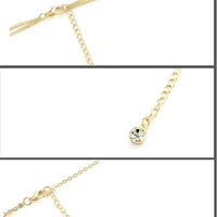 Set of 8 gold-tone body chains for women, featuring belly and waist chains, ideal for summer beach bikini or bra jewelry.
