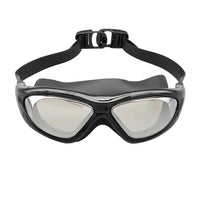 Clear lens adult swim goggles with no leak design, lightweight frame, suitable for women, by MANDOTOS INTERNATIONAL.