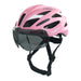 Mandotos International AIDY-PRO youth cycling helmet with goggles, adjustable fit and colorful design for safety and comfort.