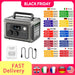 Allpowers R600 portable power station by Mandotos International with 299Wh LiFePO4 battery and two 600W AC outlets.