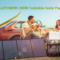 MANDOTOS INTERNATIONAL ALLPOWERS R600 portable power station with 299Wh LiFePO4 battery and 600W power output.