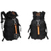 Mandotos International nylon tactical backpack with multiple compartments, designed for outdoor travel, hiking, and tactical use.