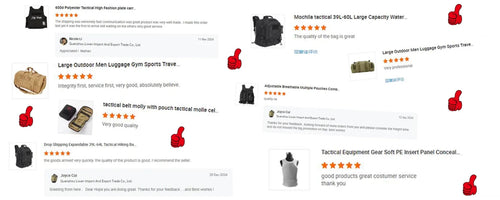 Mandotos International nylon tactical backpack with multiple compartments, durable outdoor design, suitable for travel, hiking, and sports.