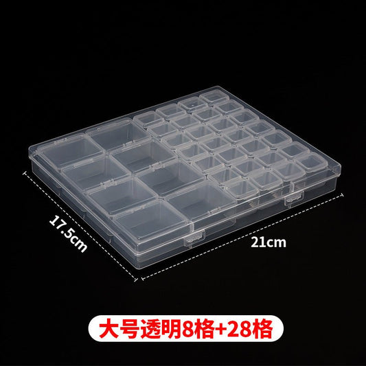 Mandotos International anti-oxidation jewelry storage box with multiple compartments for organized jewelry protection.