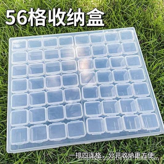 Mandotos International anti-oxidation jewelry storage box with multiple compartments, designed to organize and protect jewelry pieces.