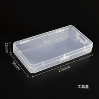 Mandotos International anti-oxidation multi-compartment jewelry storage box with organized sections for necklaces, rings, and earrings.