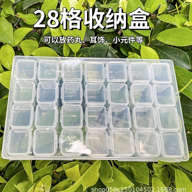 Mandotos International anti-oxidation multi-compartment jewelry storage box with various sections and secure lid for organized jewelry storage.