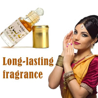 Mandotos International Arabian Gold perfume roll-on for unisex, featuring a long-lasting, luxurious scent in a sleek bottle.