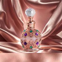 Mandotos International Arabian Rose and Jasmine Pheromone Perfume for Women in a elegant perfume bottle.