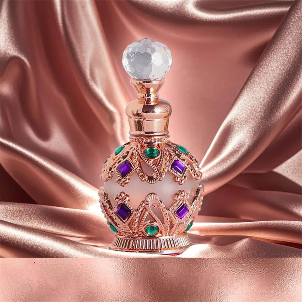Mandotos International Arabian Rose and Jasmine Pheromone Perfume for Women in a elegant perfume bottle.